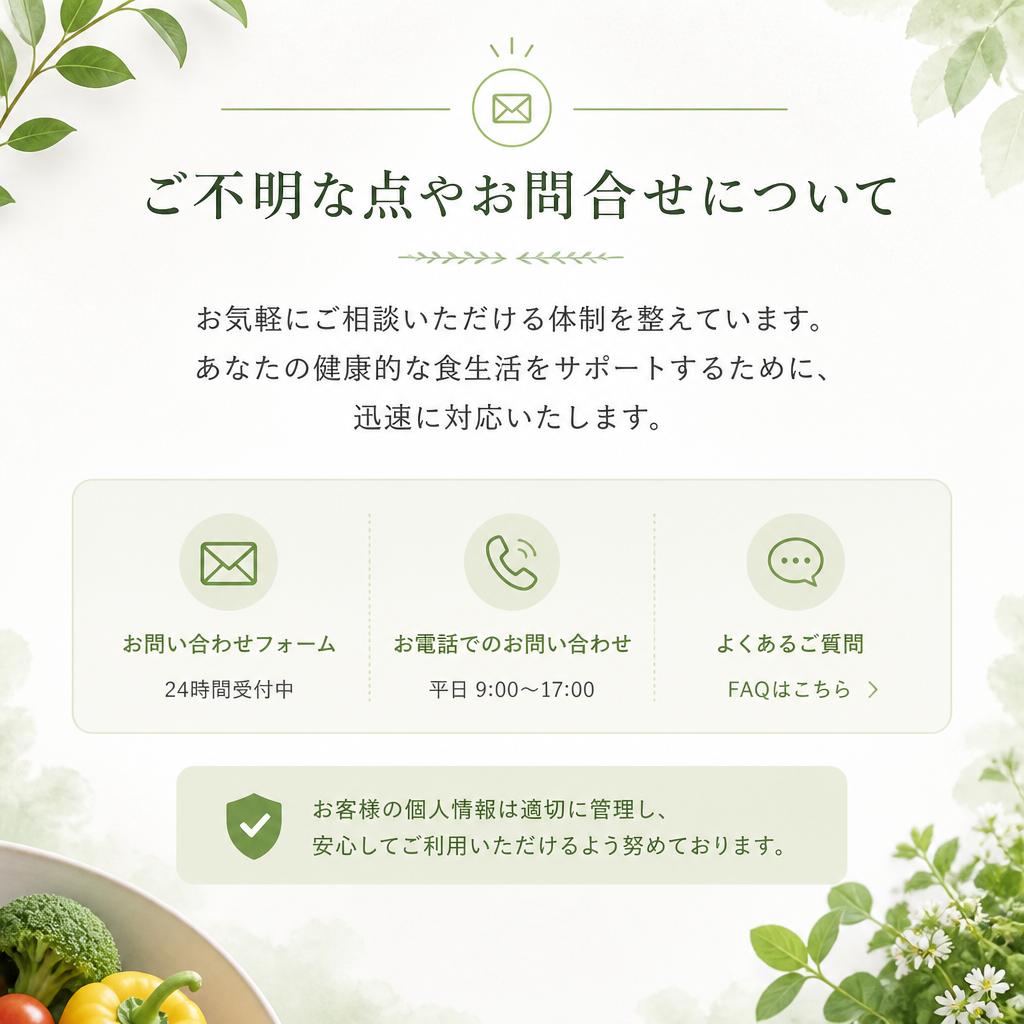 お問い合わせ・サポート